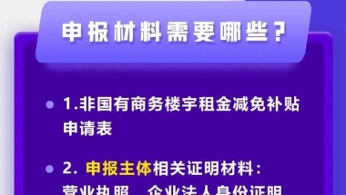 补贴30%！上海徐汇非国有商务楼宇租金减免政策公布