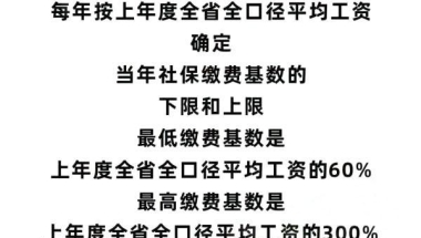 社保基数？社平工资？跟落户上海有什么关系？