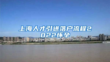 上海人才引进落户流程2022怀孕