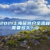 2021上海居转户全流程需要多久？0