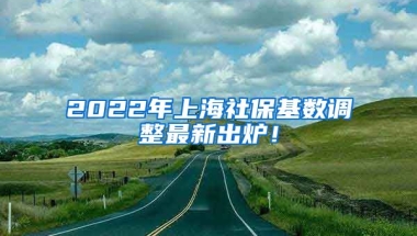 2022年上海社保基数调整最新出炉！