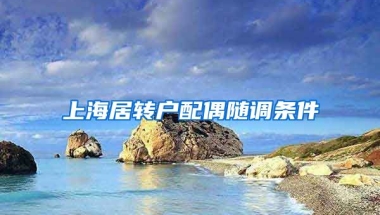 上海居转户配偶随调条件