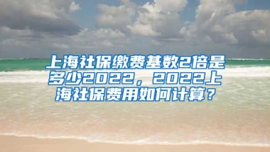 上海社保缴费基数2倍是多少2022，2022上海社保费用如何计算？