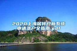 2020上海居转户新系统申请落户全指南.pdf