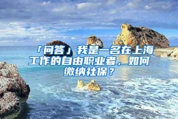 「问答」我是一名在上海工作的自由职业者，如何缴纳社保？