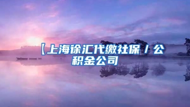 【上海徐汇代缴社保／公积金公司