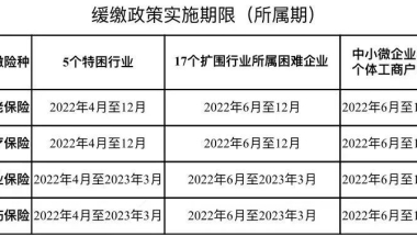 关于阶段性缓缴社会保险费政策，您了解吗？