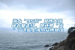 浙大“95后”女博士探秘古墓走红，她还带“火”了这些上海小众博物馆