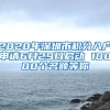 2020年深圳市积分入户申请6月29日启动 10000个名额等你