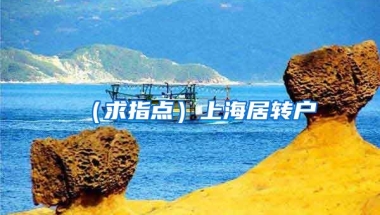 （求指点）上海居转户