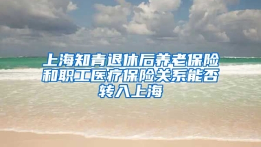 上海知青退休后养老保险和职工医疗保险关系能否转入上海