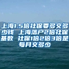 上海1.5倍社保要多交多少钱 上海落户2倍社保基数 社保1倍2倍3倍是每月交多少