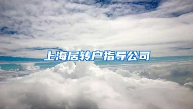 上海居转户指导公司