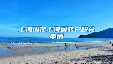 上海川沙上海居转户积分申请