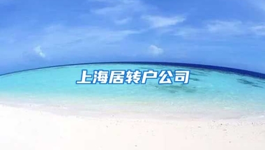 上海居转户公司