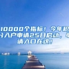 10000个指标！今年积分入户申请25日启动，申请入口在这！