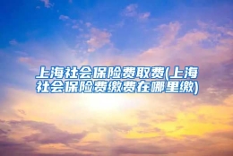 上海社会保险费取费(上海社会保险费缴费在哪里缴)