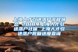 上海人才引进落户流程状态 2018年上海人才引进落户社保 上海人才引进落户批复进度查询