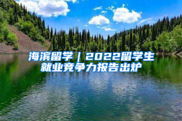 海滨留学｜2022留学生就业竞争力报告出炉