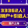 2021上半年居转户、引进人才落户33362人！