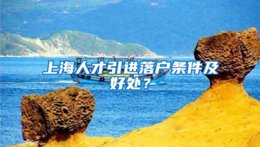 上海人才引进落户条件及好处？