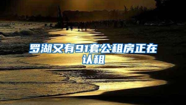 罗湖又有91套公租房正在认租