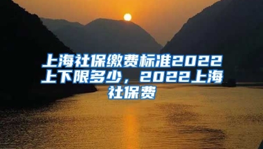 上海社保缴费标准2022上下限多少，2022上海社保费