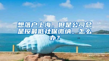 想落户上海，但是公司总是按最低社保缴纳，怎么办？