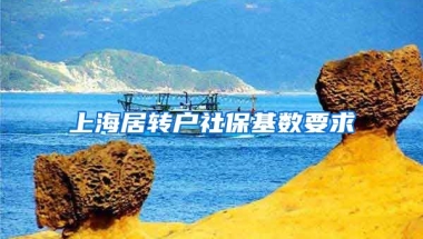 上海居转户社保基数要求