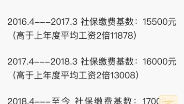 请问2019年两倍社保缴费基数是多少？