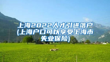 上海2022人才引进落户(上海户口可以享受上海市失业保险)