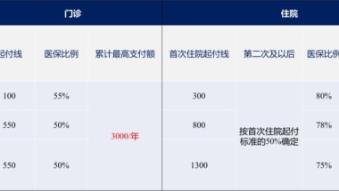 最高63.6%，最低4%，城乡医保不同区域报销比例相差大